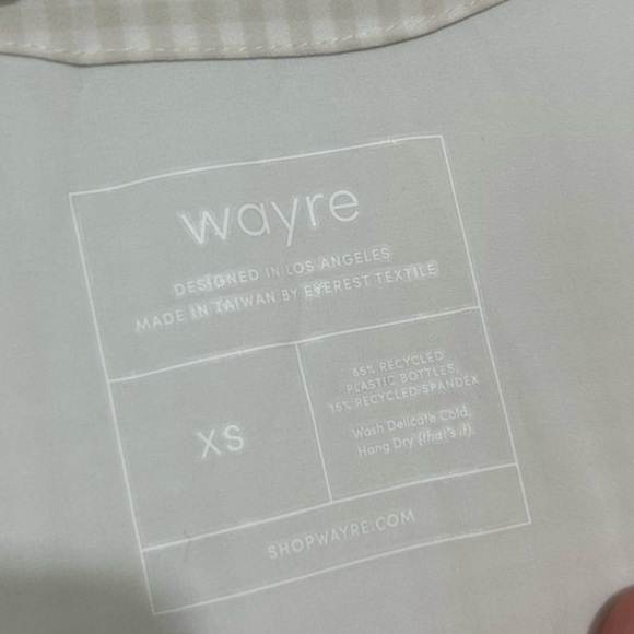 Wayre Roma Reversible Pleated Cap Sleeve Gingham Wrap Travel Dress SIZE XS - Picture 6 of 9